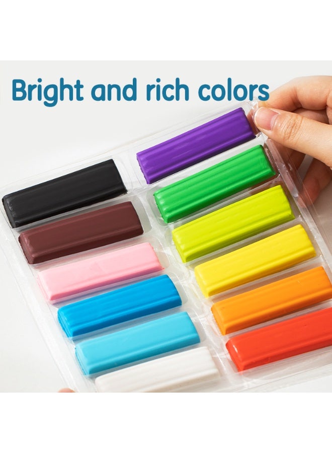 Deli EH718-6 Plasticine – 6 Colors, Non-Drying, Easy to Mold, Safe & Gluten-Free for Creative Play - Image 3