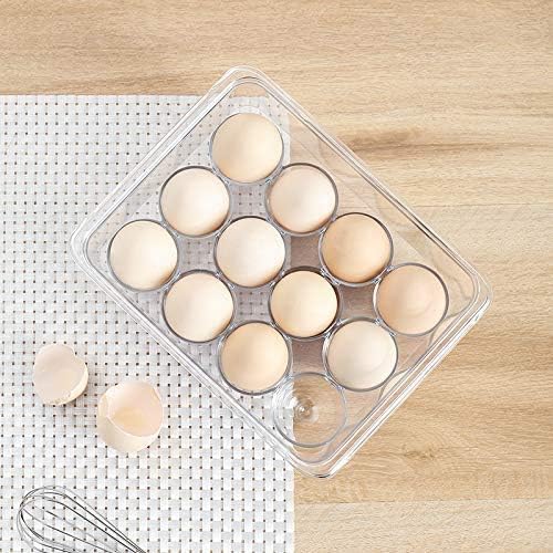 Inditradition Acrylic Egg Storage Box for 12 Eggs | Unbreakable, BPA Free, Food-Grade (Transparent) - Image 4