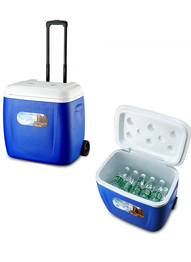 Manful Heavy-Duty Wheeled Cooler with Telescopic Handle 28L  - Image 1