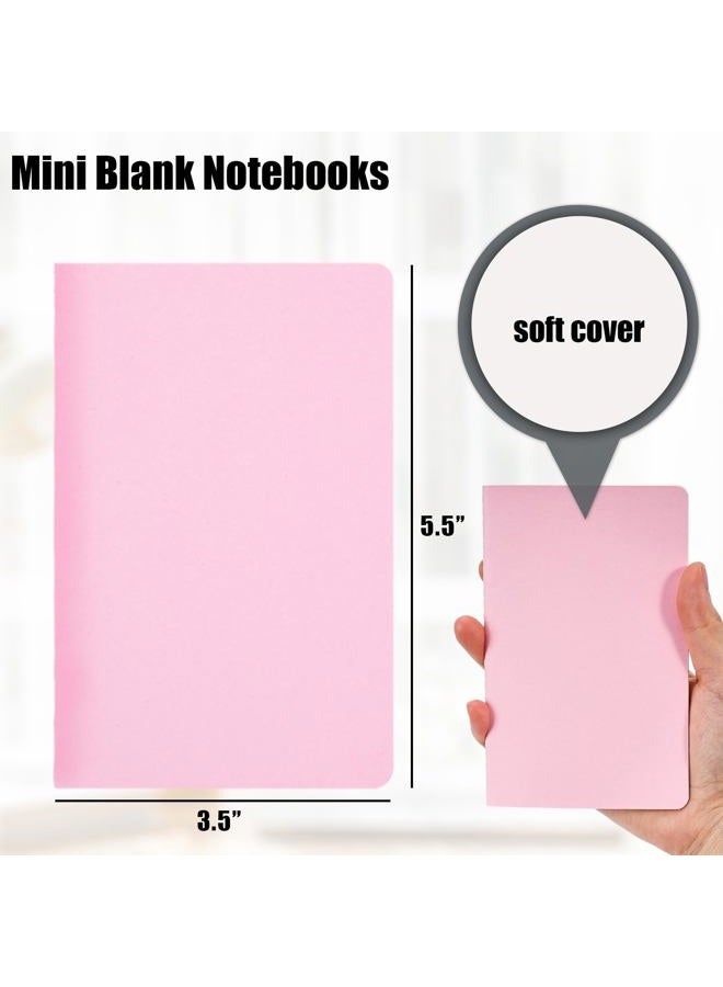 Koogel 24 Pack Pocket Notebooks, Blank Pocket Notepads 3.5 x 5.5 Inch Memo Notepad Bulk 48 Pages of each Journals for Traveler Kids Students School Office Supplies 12 Colors - Image 5