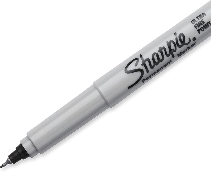 Sharpie ماركر شاربى 37161PP دائم نقطة دقيقة سوداء 2 عدد - Image 3