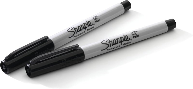 Sharpie ماركر شاربى 37161PP دائم نقطة دقيقة سوداء 2 عدد - Image 4