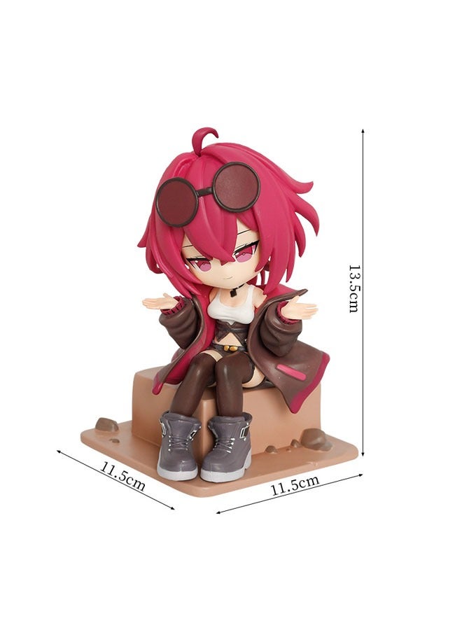 عام نجمة قبة السكك الحديدية كافكا سطح المكتب الديكور س نسخة يجلس كافكا شخصية نموذج جمع الديكور اللعب هدايا للعائلة والأصدقاء - Image 4