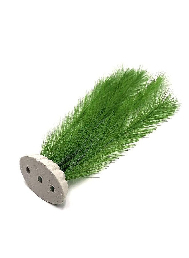 Norgail Aquarium Plastic Silk Plant Decorations Fish Tank Artificial Green Water Plants Made of Silk Fabrics, Safe for All Fish & Pets Large 3Pcs - Image 2