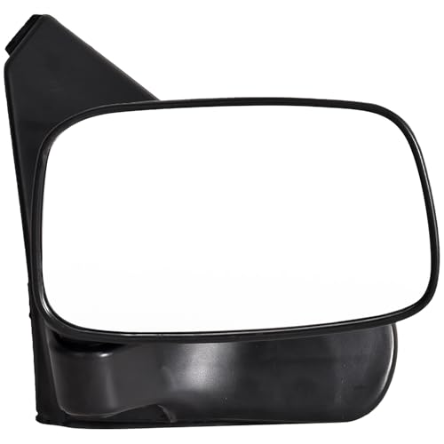 UNO MINDA RV-13005L Shatterproof Glass Rear View Mirror (Black)- Left Hand Side for Maruti Alto LX - Image 2