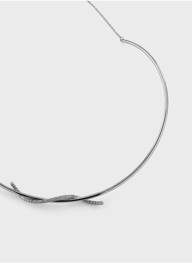 CALVIN KLEIN Rhodium Plated Chain