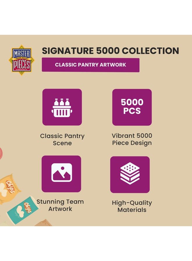 MasterPieces 5000 قطعة لغز للبالغين، العائلة، أو الأطفال - مخزن الأم - عيب في التصنيع - 40"x60" - Image 4
