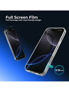 Maxwell 3D Matte Privacy Anti-Peep HD Screen Protector Compatible with iPhone 16 Pro Max Privacy Protection Anti-Static, Oleophobic Coating, Anti-Dust, Easy to Install, Non Bubble Installation - pzsku/Z1603038F6236FED5D7F2Z/45/_/1739797288/632825f8-96b8-4295-90f7-414878b9f3fc