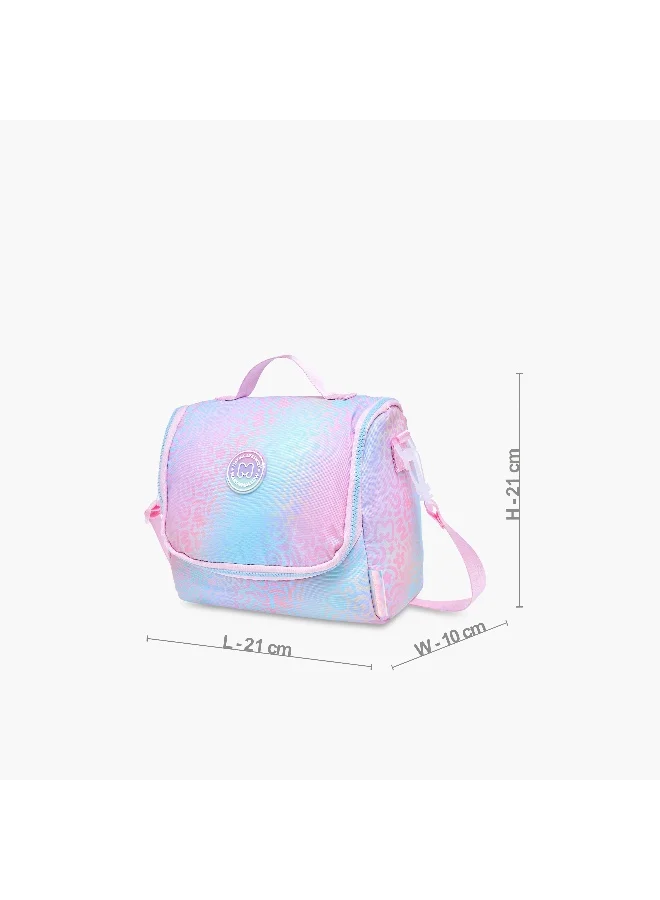مارشملو Lunch/Cooler Bag-Iris-1 Cmprt-Girls- (Polyester) Multicolour \ 21X21X10