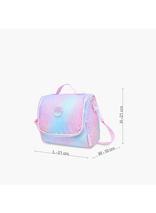 MARSHMALLOW Lunch/Cooler Bag-Iris-1 Cmprt-Girls- (Polyester) Multicolour \ 21X21X10 - Image 2