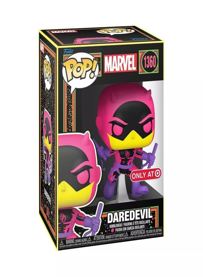 Funko Daredevil Pop! Vinyl Bobblehead Figure, Marvel, Glows in Blacklight, 3.77 Inches, 77545 - Image 4