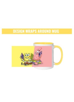 Spongebob And Patrick On Same Printed Coffee Mug For Kids Yellow Handle 11Oz - pzsku/Z160314E52AB6A0DE6683Z/45/_/1659797932/2c3ad625-7171-42e9-b707-7d4b6cfbbaeb