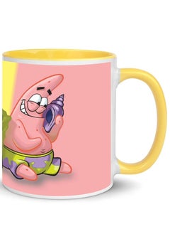 Spongebob And Patrick On Same Printed Coffee Mug For Kids Yellow Handle 11Oz - pzsku/Z160314E52AB6A0DE6683Z/45/_/1659797932/564d307a-4020-4864-89be-c8cb6ba5c0cb