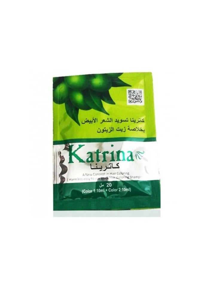 كاترينا شامبو تسويد الشعر الابيض بخلاصة زيت الزيتون 6 حبات، من كاترينا  - Image 2
