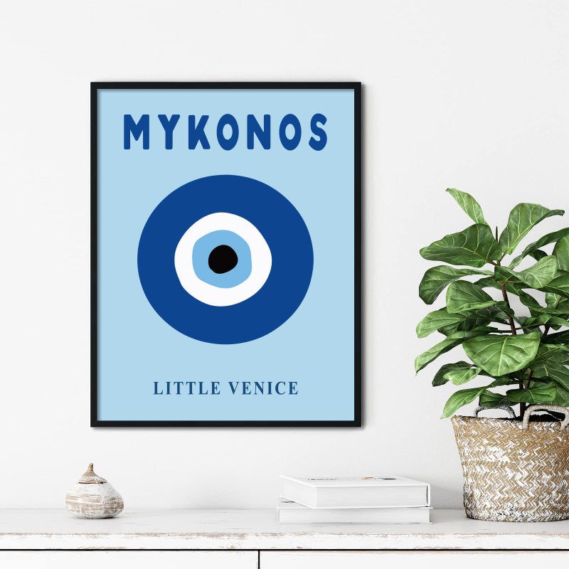 Whaline 9Pcs Preppy Travel Wall Art Prints Preppy Room Decor Abstract Aesthetic Preppy Room Decor Colorful Minimalist Unframed Art Poster Decor for Living Room Teen Girls Bedroom College Dorm Decor  8 x 10 Inch - Image 4