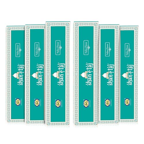 Cycle Pure Shan-e-Taj Agarbatti Sticks, for Evening Prayer, Rituals, Special Occasions - Pack of 6 (96g per Pack) - Image 1