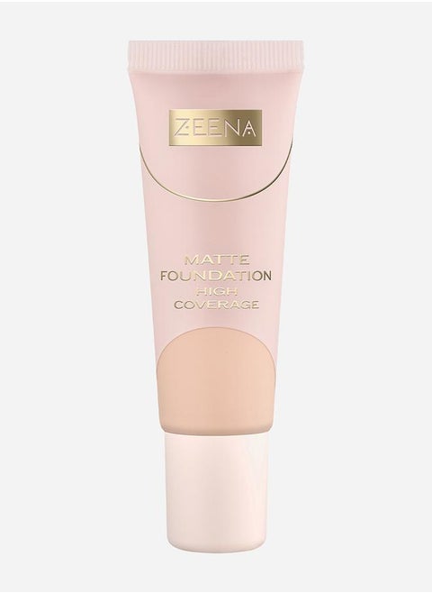 Matte Foundation High Coverage 010