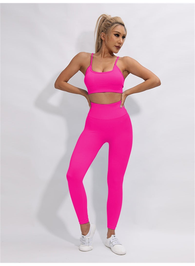 general Women's Tracksuit Seamless Yoga Set Push Up Leggings Sport Bra Gym Suit Sportswear Workout Clothing - Image 3