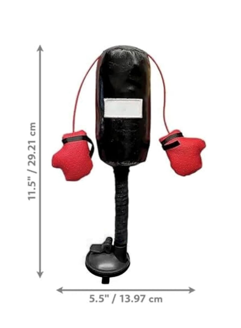 Generic Cat Punching Bag Toy Mini Boxing Punching Bag Cat Toy with Gloves Interactive Kitten Toys Punching Bag 1 Pcs - Image 4