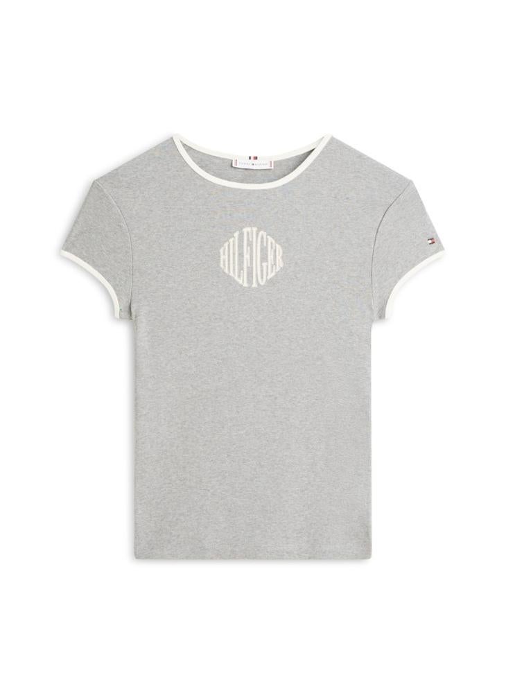 TOMMY HILFIGER Graphic Crew Neck T-Shirt - Image 5