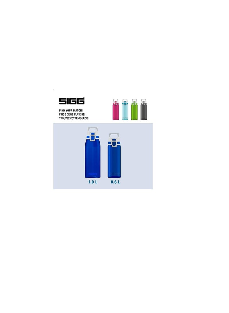 Sigg Unisex'S Total Color Water Bottle, Blue, 0.6 - Image 4