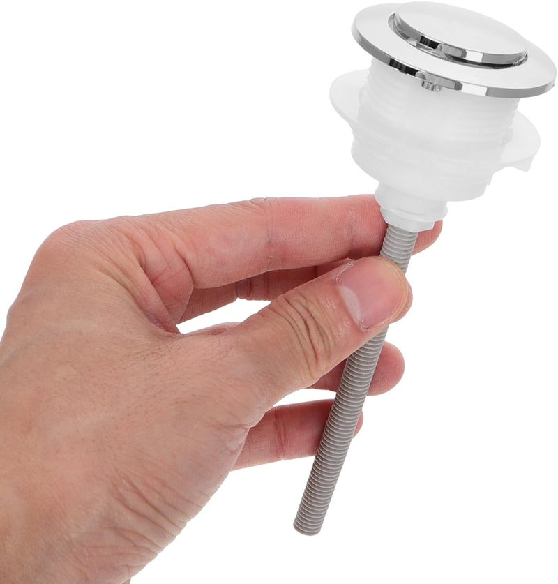 ULTECHNOVO 2pcs Toilet Push Button Replacement Toilet Push Button Replacement 38x46mm Bathroom Accessories - Image 1