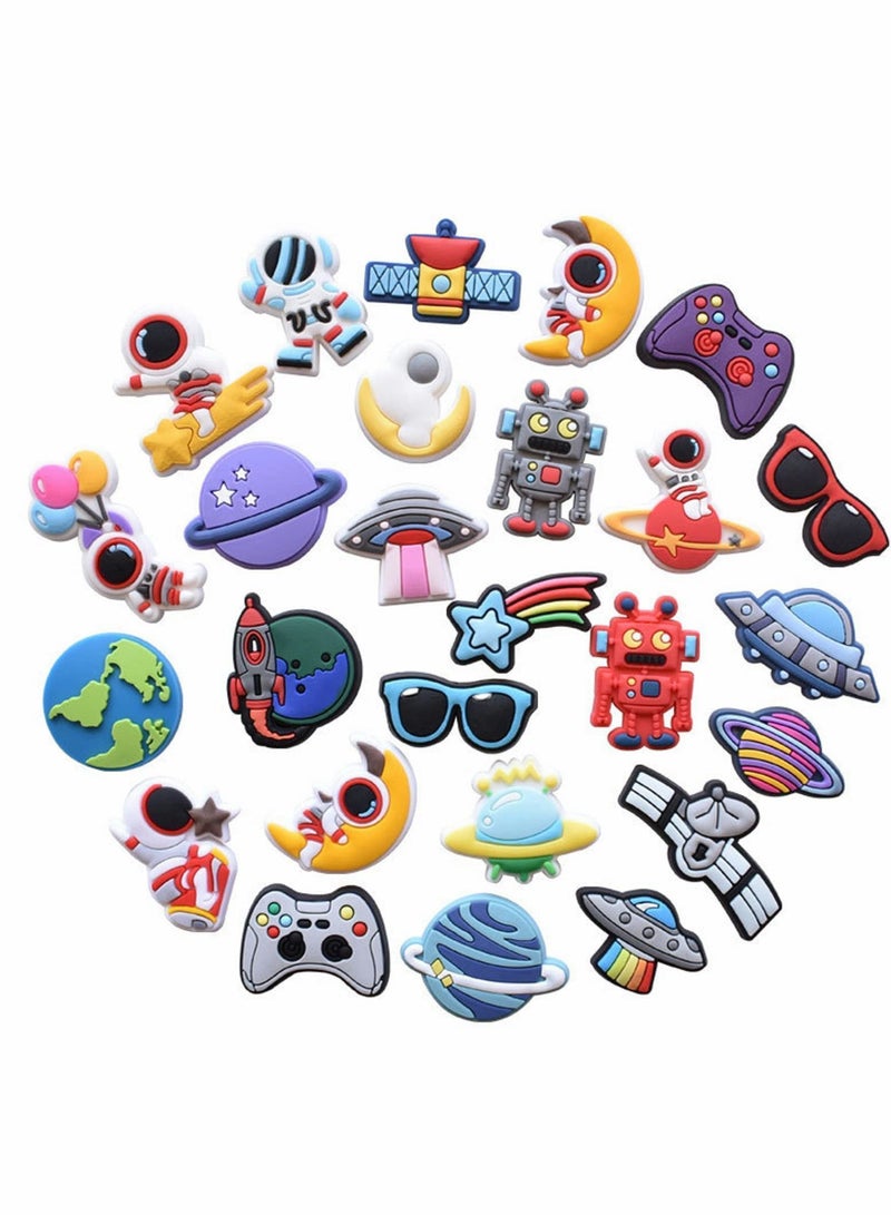 Shoe Decoration Charms, 40 Pcs Cartoon Crocs Accessories for Shoes ​PVC Charms Bracelet Wristband Men Women Kids Girl Nurse Buckle Party Favors Birthday Children Reward Gifts - Image 3