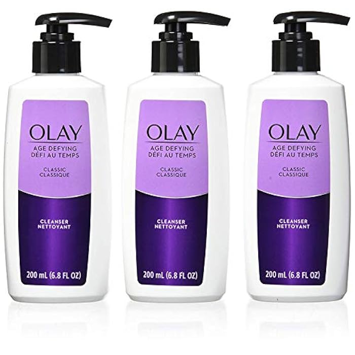 Olay Face Wash by Olay Age Defying Classic Facial Cleanser 6.8 Fl Oz (Pack of 3) - Image 1