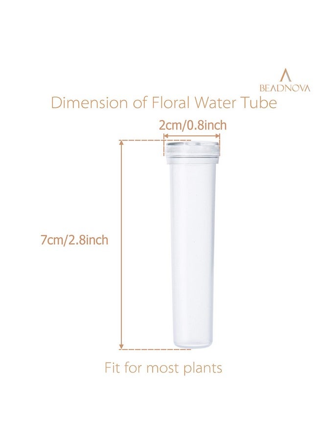 Floral Water Tubes 2.8 Inch Plastic Water Tubes For Floral Flower Vials With Caps For Flower Arrangement Decoration (Clear 20 Pcs) - pzsku/Z1603F092CD436B9C0409Z/45/_/1724479506/d6fcd288-67be-475f-b62c-a70c050eb5ba