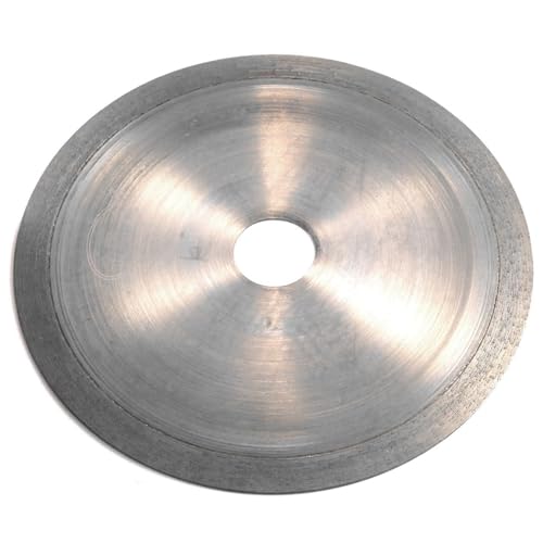 ILOVETOOL 6 inch Sintered Lapidary Saw Gemstone Diamond Blade Tile Cutter 1'' Arbor for Cutting Rocks Agate - Image 1