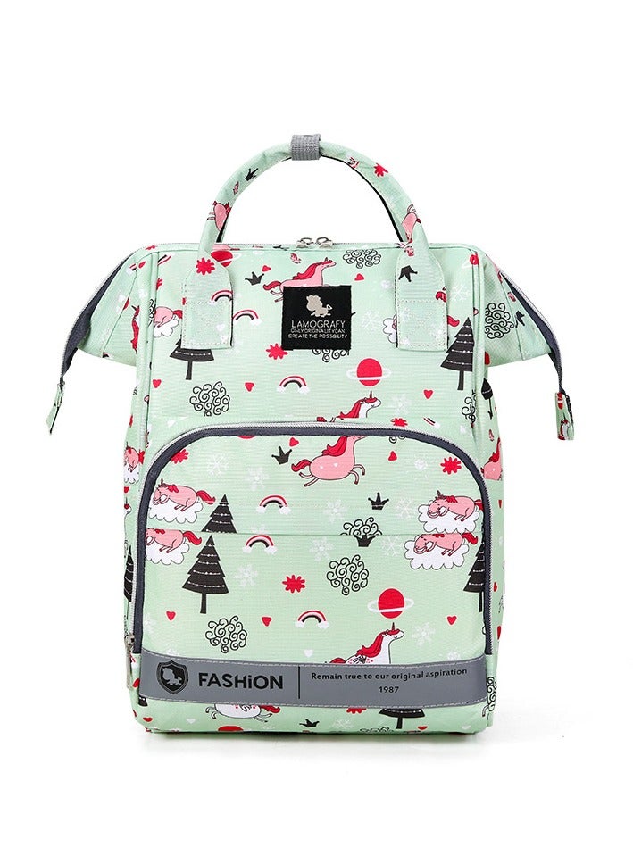 Portable Large Capacity Leisure Multifunctional Backpack, Baby Stroller Hanging Bag - Image 1