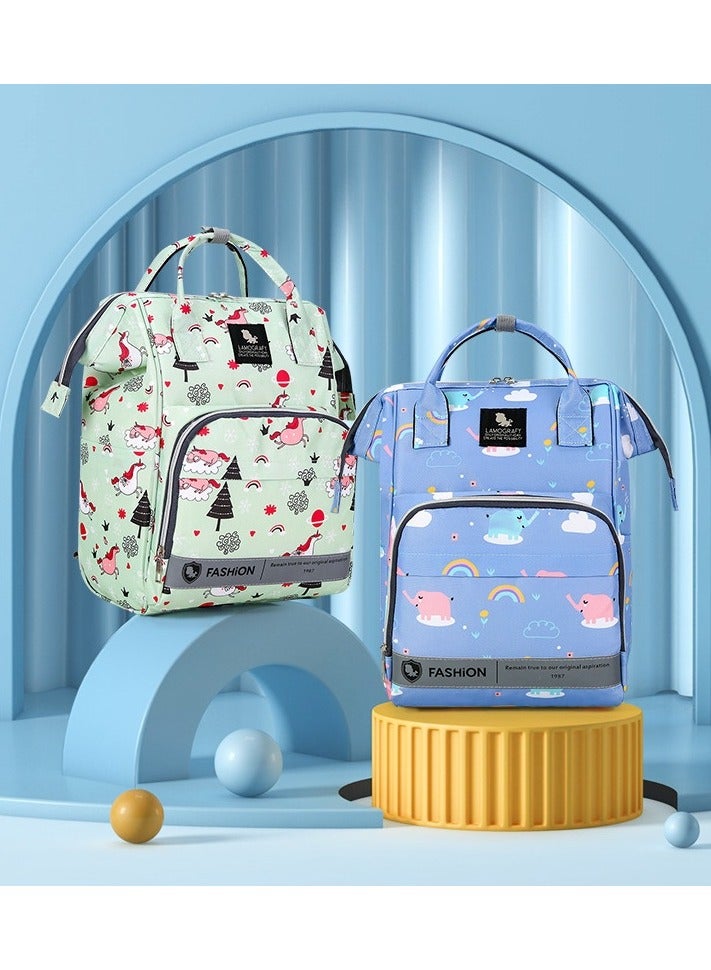 Portable Large Capacity Leisure Multifunctional Backpack, Baby Stroller Hanging Bag - Image 2