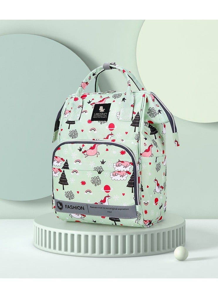 Portable Large Capacity Leisure Multifunctional Backpack, Baby Stroller Hanging Bag - Image 3