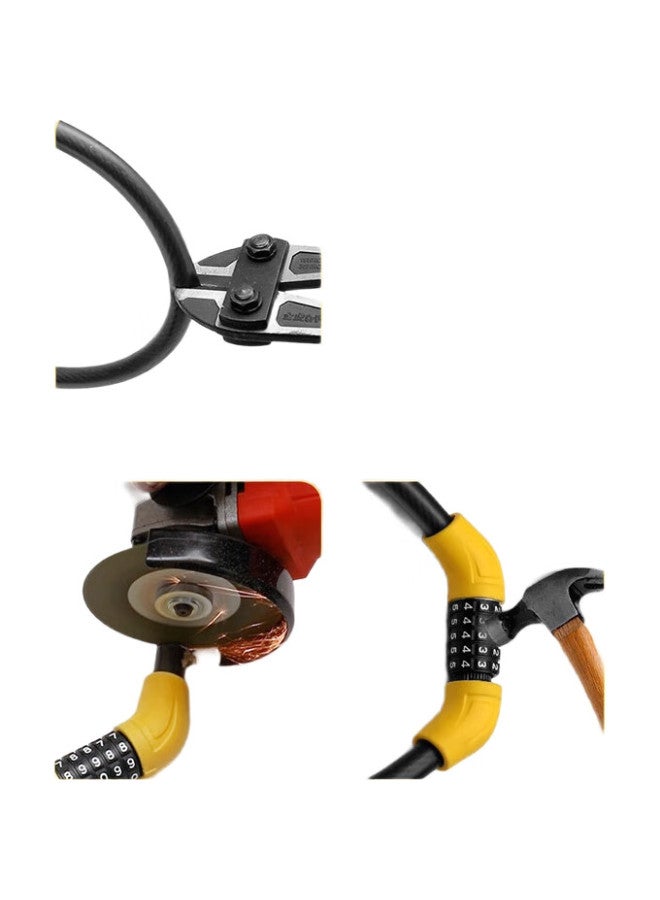 Phoenix Bicycle Lock, Anti-Theft Lock, Combination Lock, Electric Bike, Mountain Bike, Children'S Bike Lock, Portable Circular Lock, Equipment Accessories - Image 2