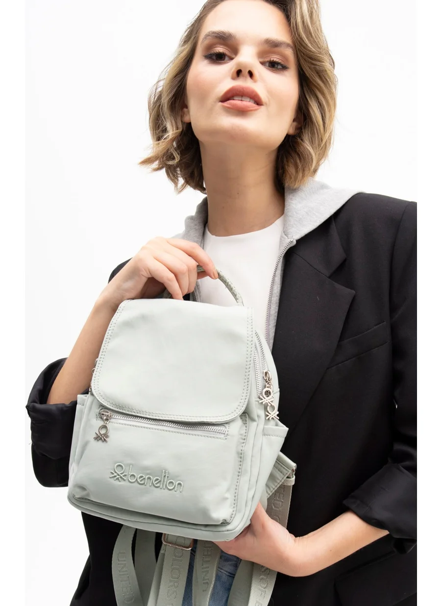 UNITED COLORS OF BENETTON Benetton Women's Backpack Water Green BNT1175