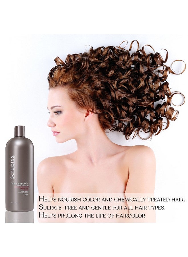 Scruples Total Integrity Ultra Rich Shampoo Sulfatefree With Argan 1000 Ml / 33.8 Oz - Image 4