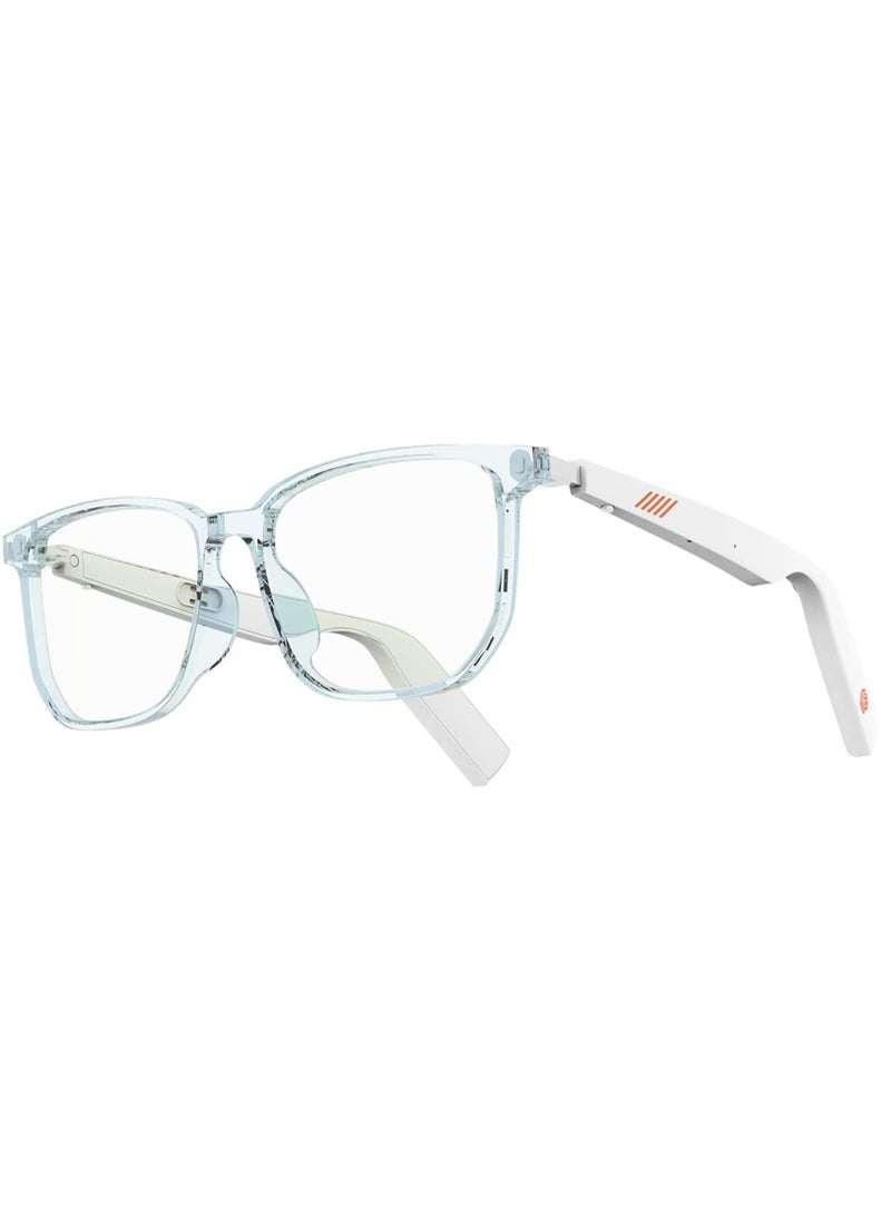 Bluetooth Audio Glasses with Microphone, Anti-Blue Light Lenses, Open Ear Speakers, Perfect for Gaming, Meetings, Travel, and Driving.  - Image 1