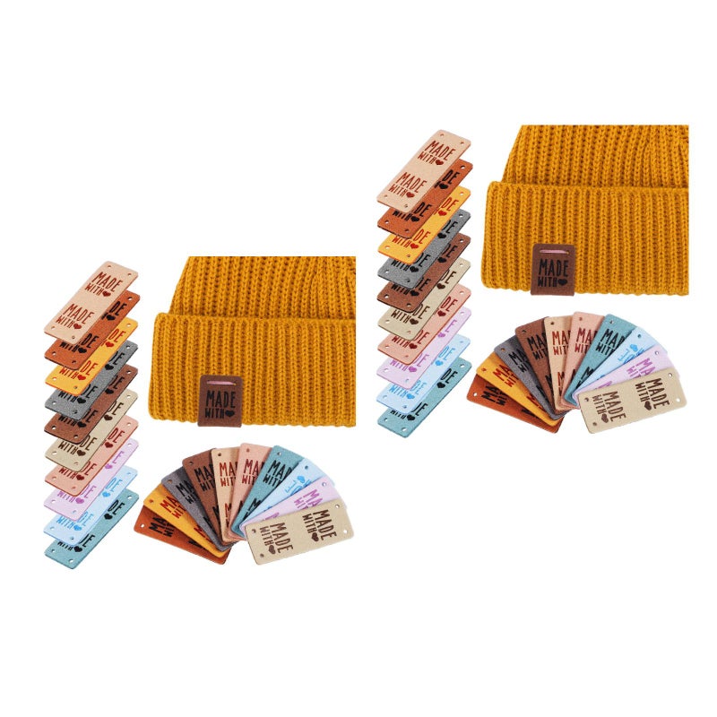 100 pcs Handmade Clothing Tags Tags Knitting Clothing Tags Handmade Hat Tags - Image 2