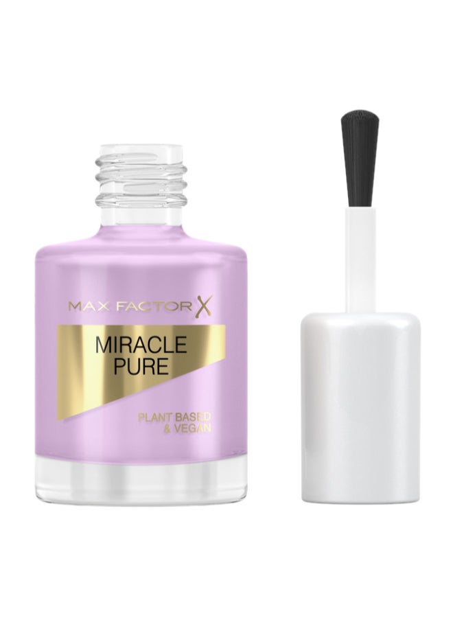 Max Factor طلاء أظافر معجزة بيور، مجموعة كريستال الشفاء - أميثيست هادئ، 12 مل - Image 1