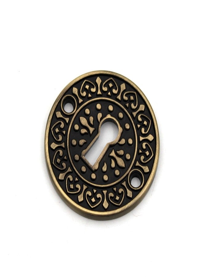 ABVIN Round Antique Keyhole with Design, Key Hole for Lock - 1 pcs - Image 1