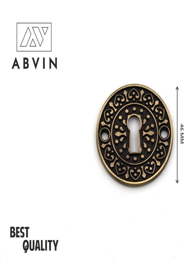 ABVIN Round Antique Keyhole with Design, Key Hole for Lock - 1 pcs - Image 3
