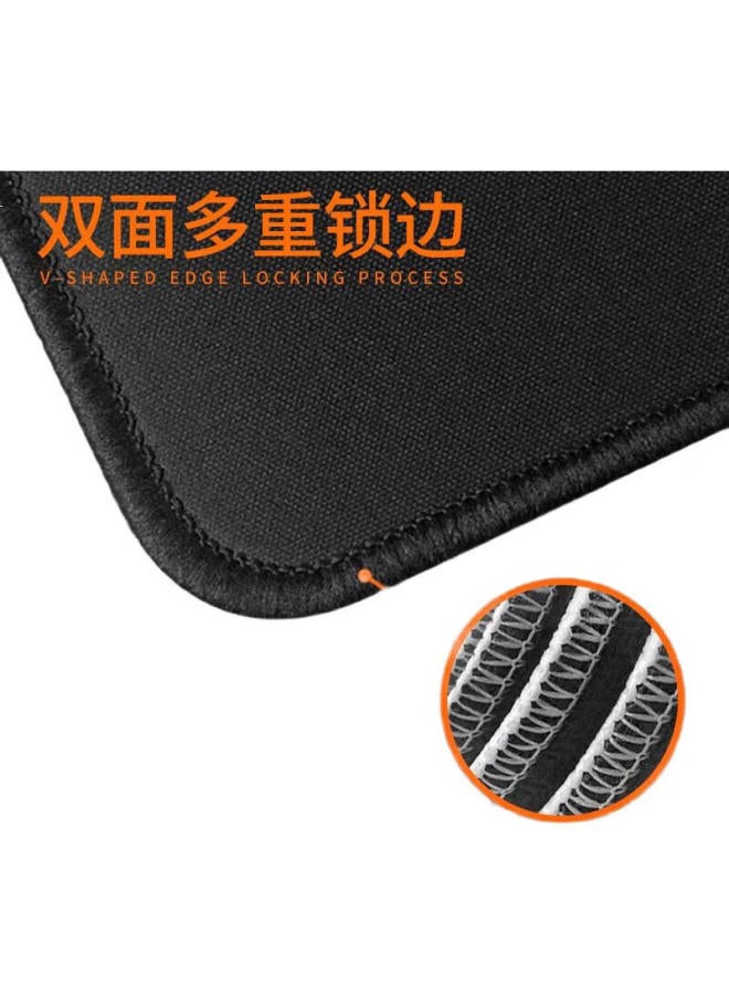 Daryo Dareu Pg-D83 Textured Gaming Mouse Pad, Extra Large, 800*300*4Mm, Thickened With Locked Edges, For Office Keyboard, Computer Desk Pad, Gray - Image 3