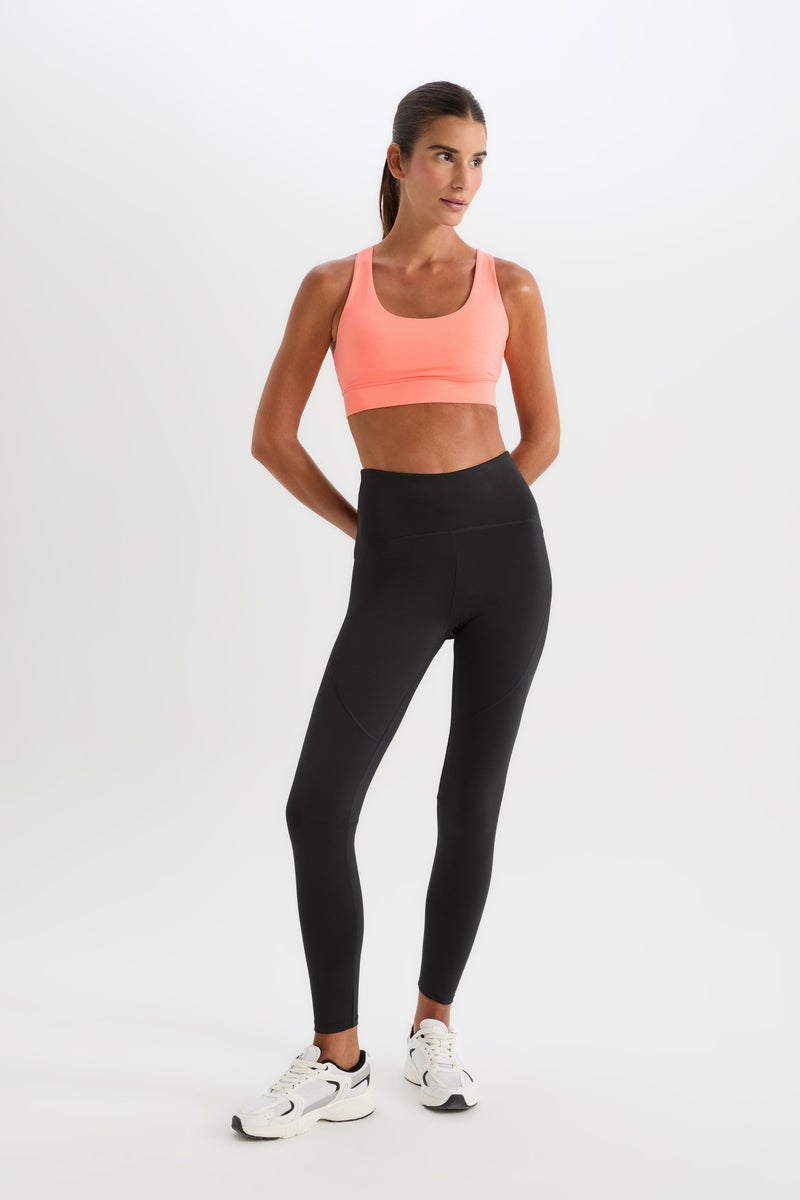 DeFacto Black Woman DeFactoFit Waist-Wrapping Leggings Casual - Image 2