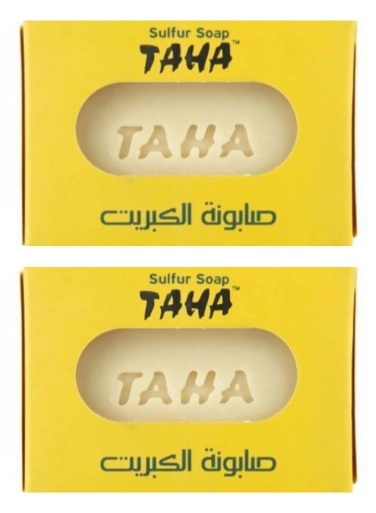 قطعتين صابون الكبريت 125x2 جرام