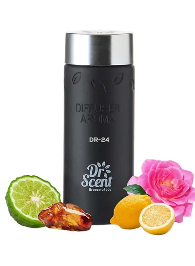 Dr Scent Diffuser Aroma Oil Dr24 , with Notes of Citrus, Floral & Hints of Amber (500 ml)