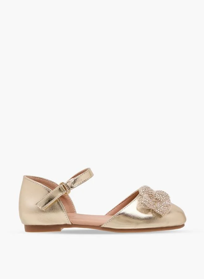 Flora Bella Girls Embellished Ballerina Shoes