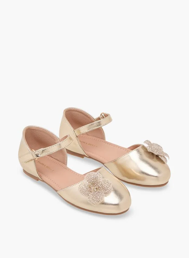 Flora Bella By Shoexpress Flora Bella Girls Embellished Ballerina Shoes