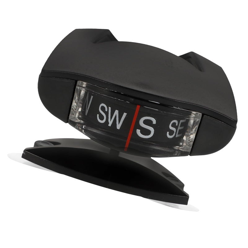 Adjustable Suction Mount Car Compass for Vehicle Navigation Cars Motorcycles - Image 2