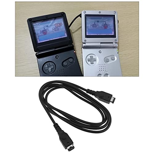 Micro Traders Set of 3 GBA SP Cables Compatible with Nintendo Game Boy Advance SP Includes USB Charger Cable & 2 Player Link Cable & Headphone Adapter 3.5mm Jack Cord - Image 3
