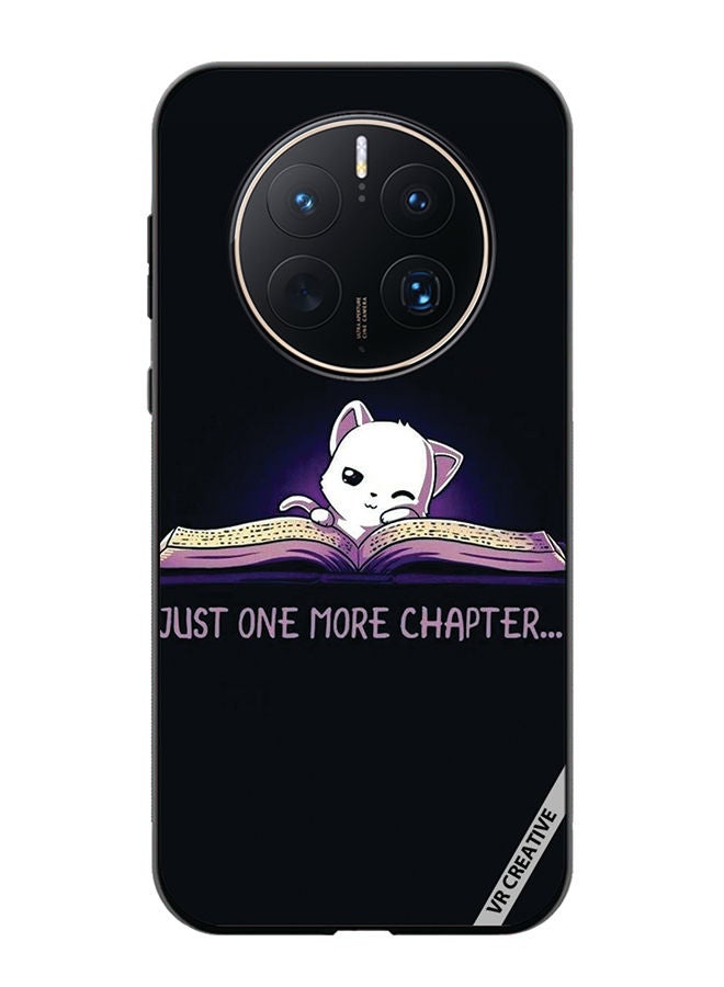 VR CREATIVE Protective Case Cover For Huawei Mate 50 Pro Just One Chapter More Design Multicolour - Image 1